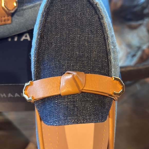 Cole Haan denim loafers size 7 1/2 NWT - Picture 2 of 4